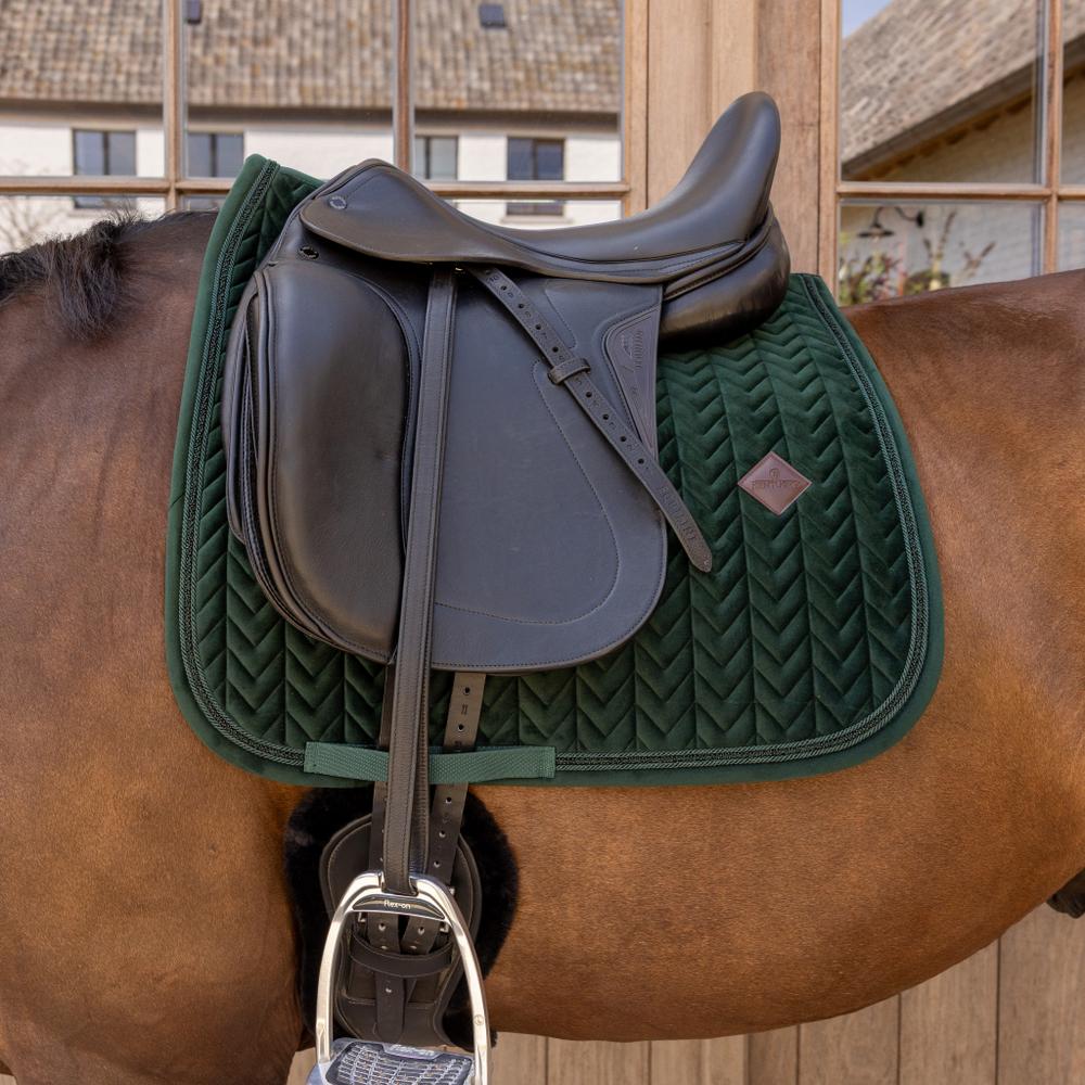 Saddle Pad Velvet Mini Pearls Dressage | Kentucky Horsewear | velvet — Image 12