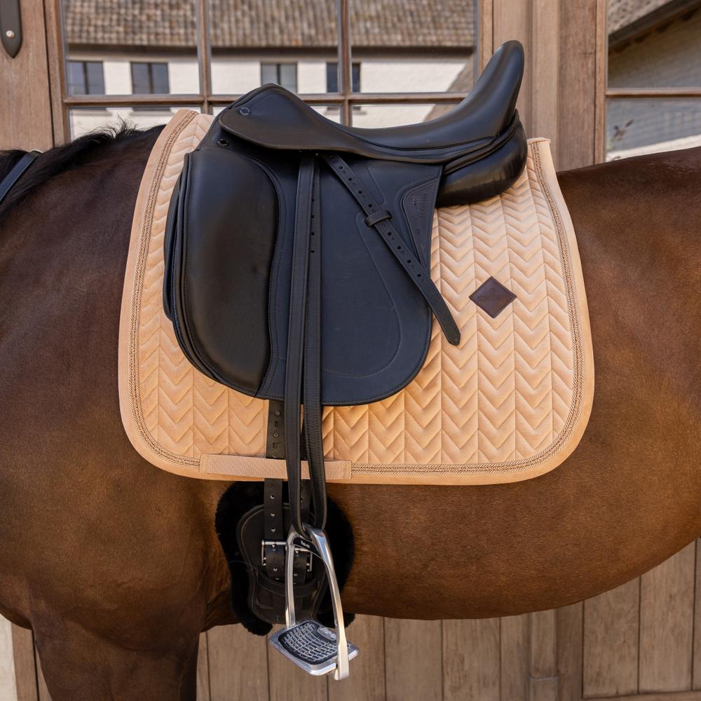 Saddle Pad Velvet Mini Pearls Dressage | Kentucky Horsewear | velvet — Image 11
