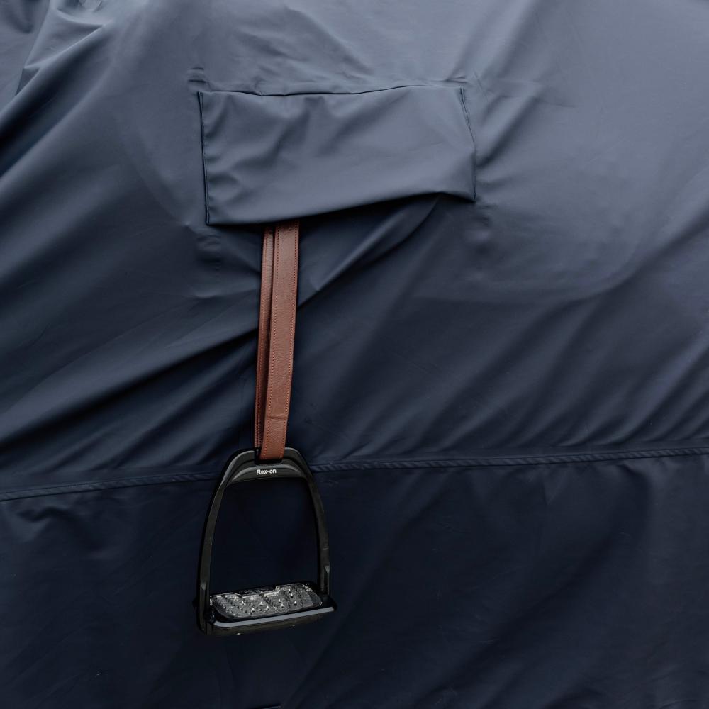 Horse Raincoat Hurricane with stirrup holes | Kentucky Horsewear | Waterproof — Image 6