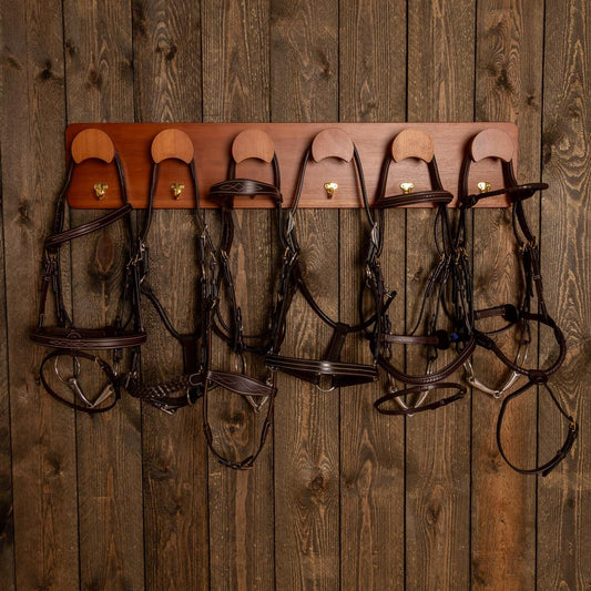 Bridle Rack Pro for 6 Pieces | Grooming Deluxe | durable — Image 2