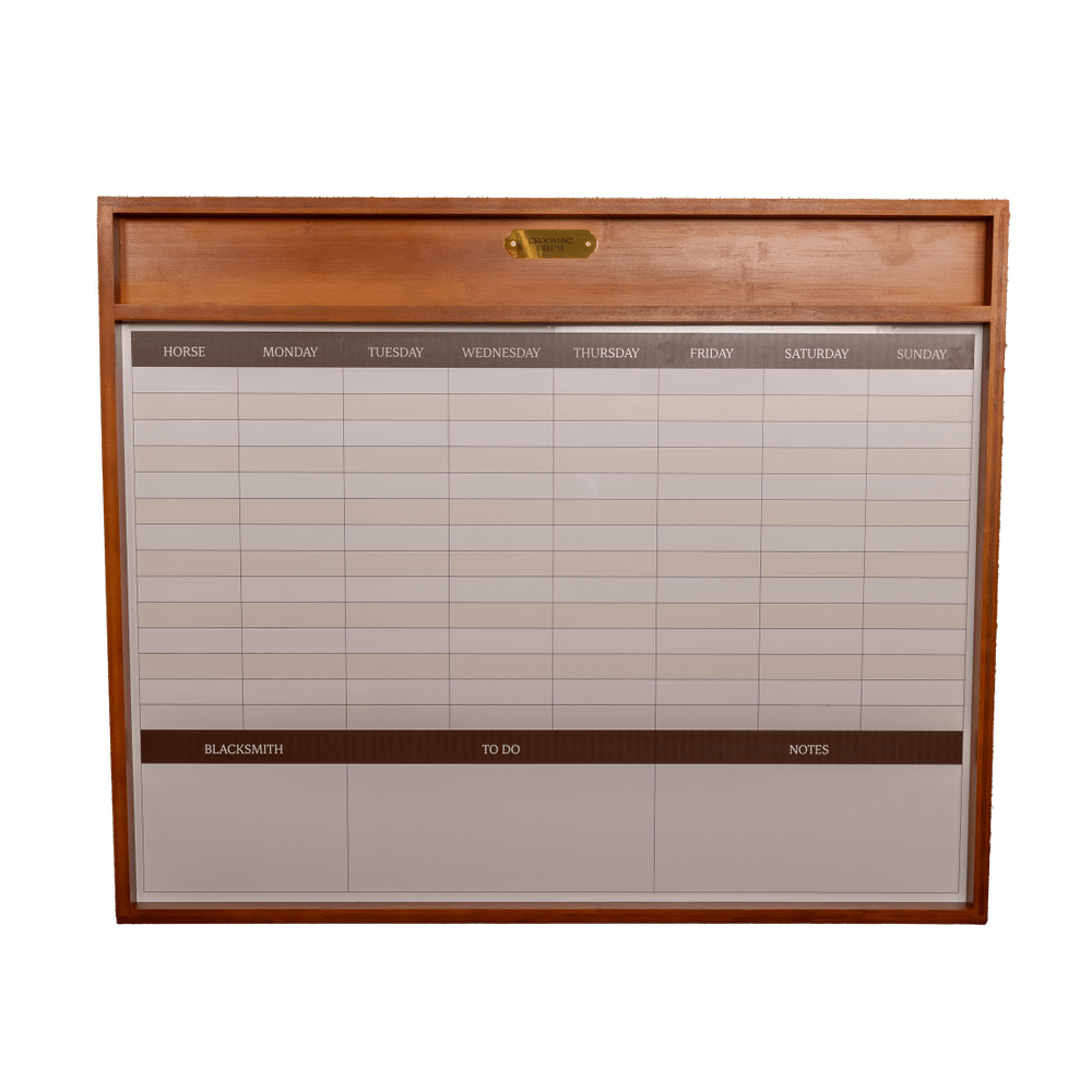 Stable Planner Magnetic with Frame | Grooming Deluxe | Durable