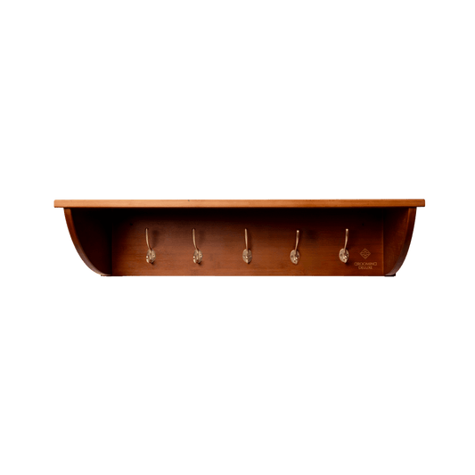 Helmet Shelf with Rack & 5 hooks | Grooming Deluxe | Durable