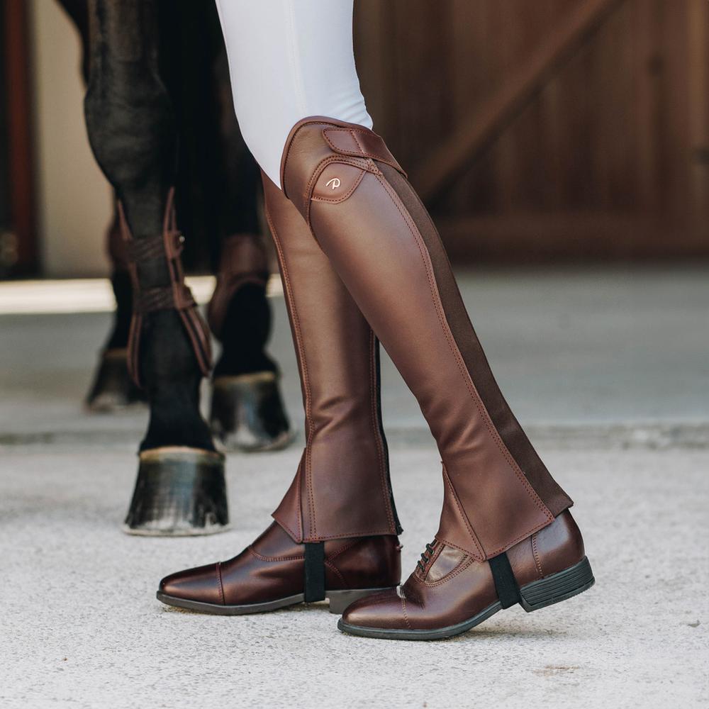 Classic Show Half Chaps | Dy'on | premiumleather — Image 2