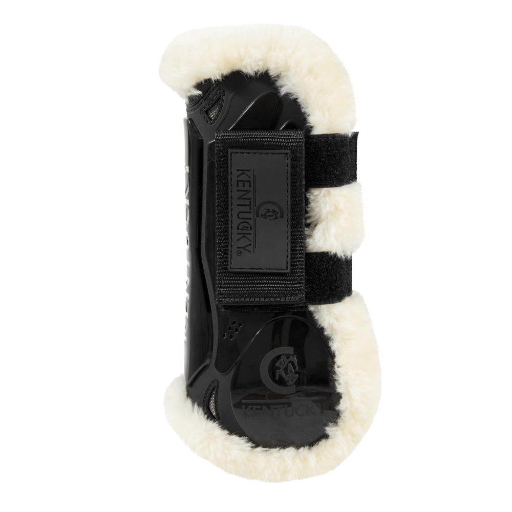 Vegan Sheepskin Tendon Boots Velcro | Kentucky Horsewear | Comfort — Image 13