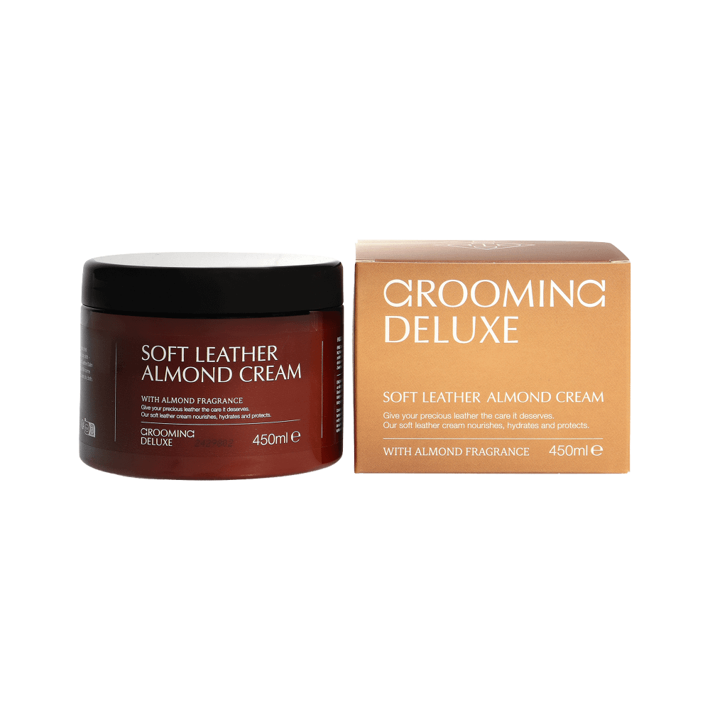 Soft Leather Almond Cream | Grooming Deluxe | nourishing