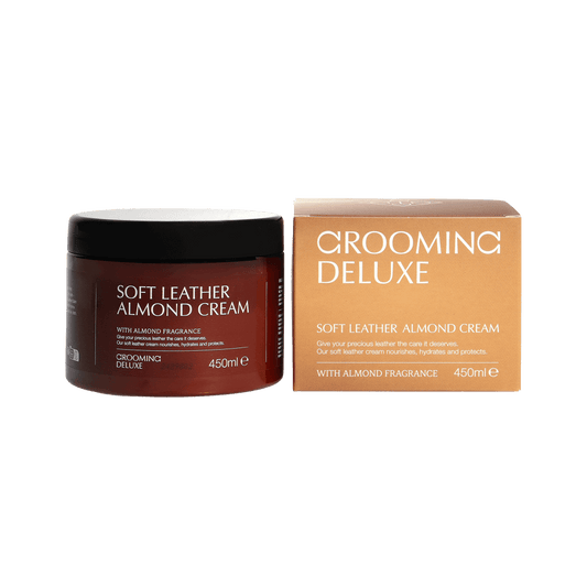 Soft Leather Almond Cream | Grooming Deluxe | nourishing