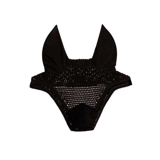 Fly Veil Wellington Velvet Pearls | Kentucky Horsewear | luxurious