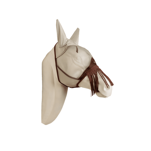 Fly mask classic with ears & nose tassels | Kentucky Horsewear | Comfort
