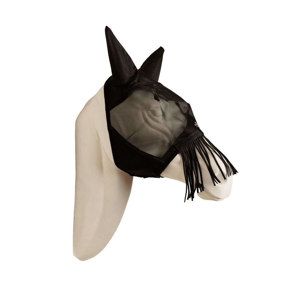 Fly mask classic with ears & nose tassels | Kentucky Horsewear | Comfort — Image 5