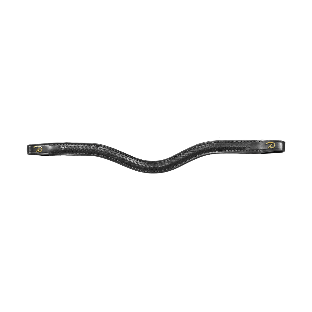 Laced V-Shaped Browband | Dy'on | Luxury Leather — Image 4