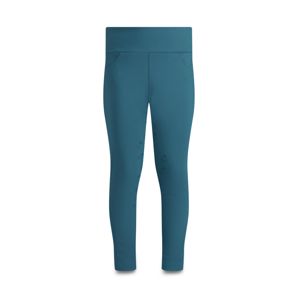 Girl Riding Leggings Full Grip Sammy Kids | Kentucky Horsewear | Lightweight — Image 11