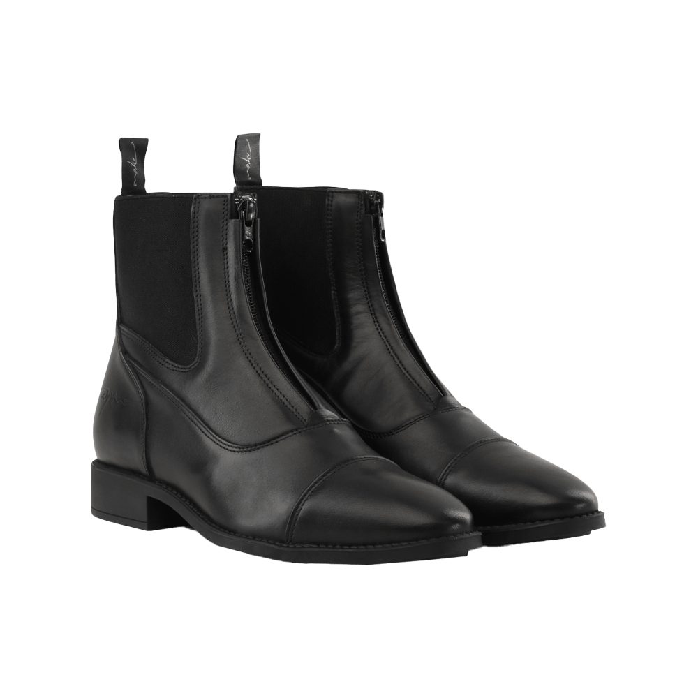 Short Boots Front Zipper | Dy'on | PremiumLeather — Image 6
