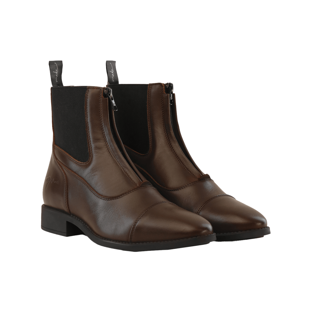 Short Boots Front Zipper | Dy'on | PremiumLeather — Image 8