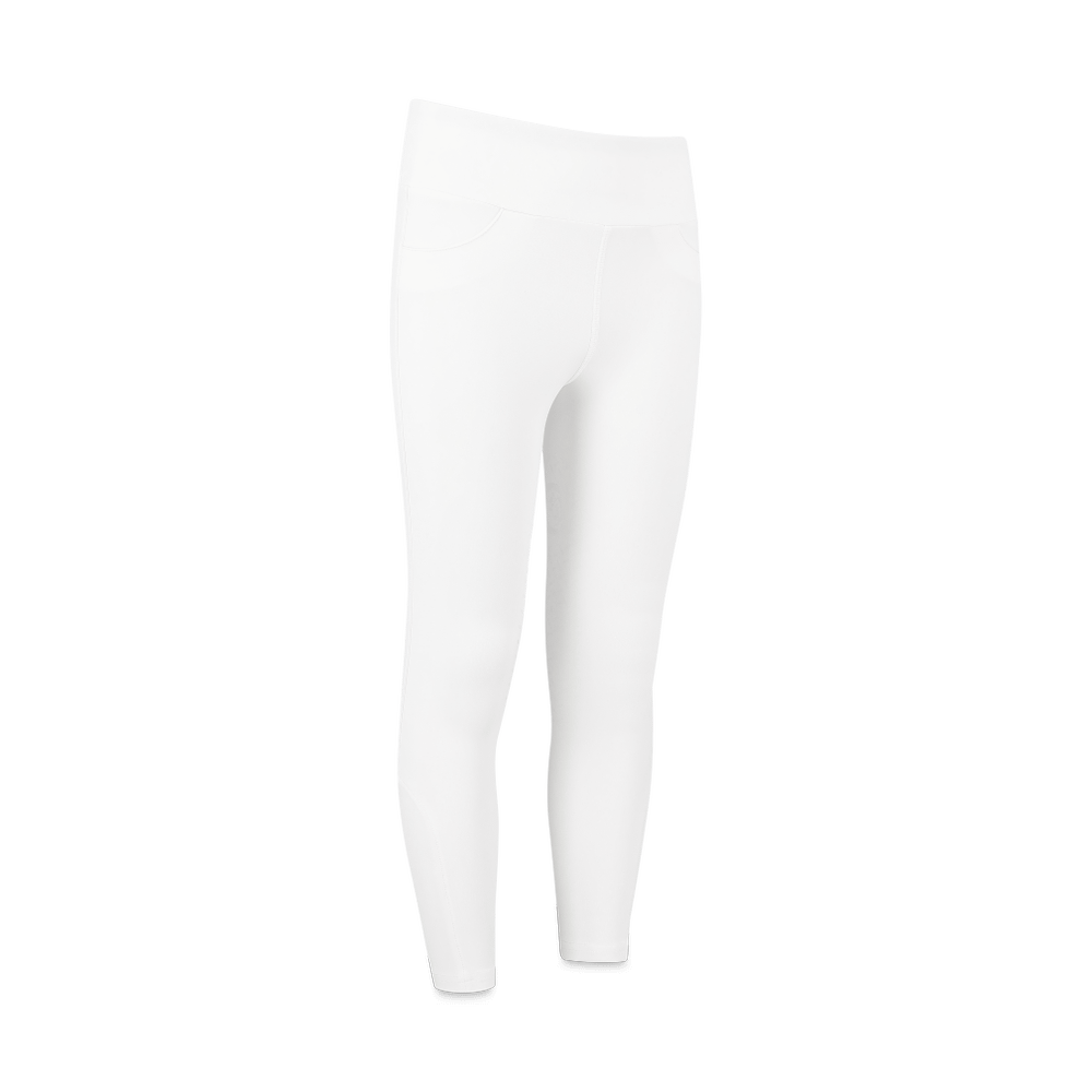 Girl Riding Leggings Knee Grip Miami Kids | Kentucky Horsewear | KneeGrip — Image 2