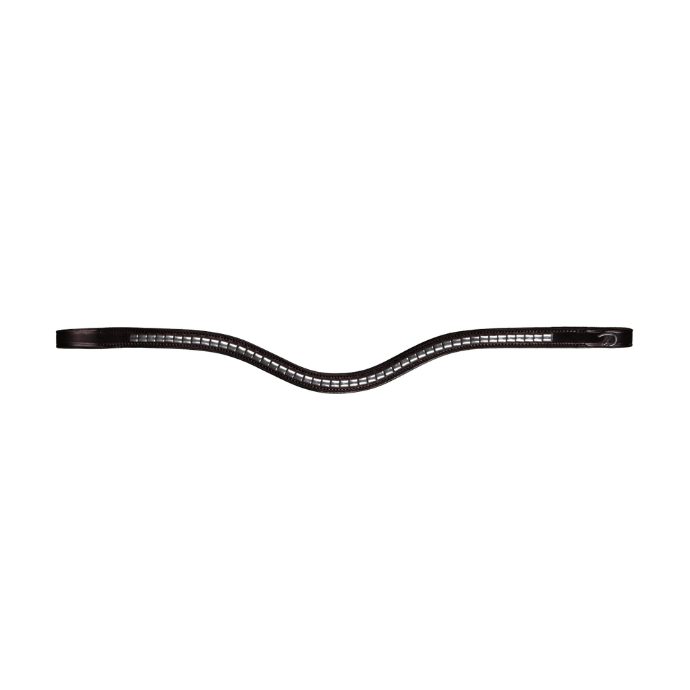 Silver Clincher V-Shaped Browband | Dy'on | elegance — Image 2