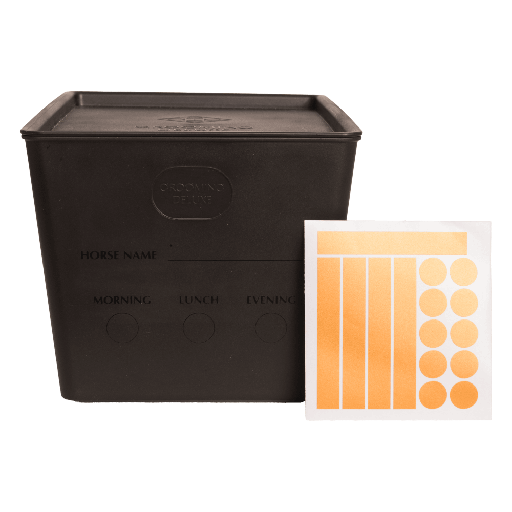 Horsefeed Box with Lid | Grooming Deluxe | Durability — Image 2