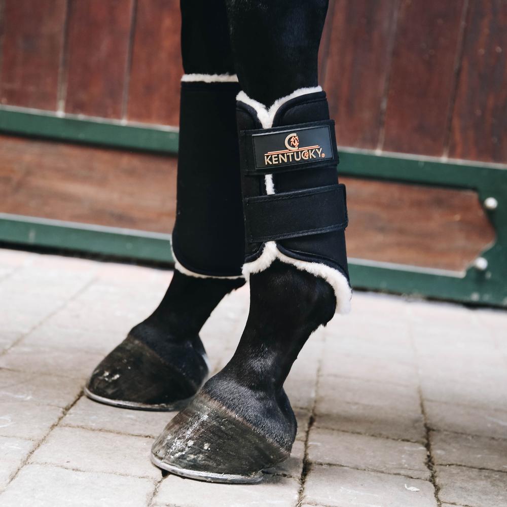 Brushing Boots Solimbra Front | Kentucky Horsewear | Durable — Image 2