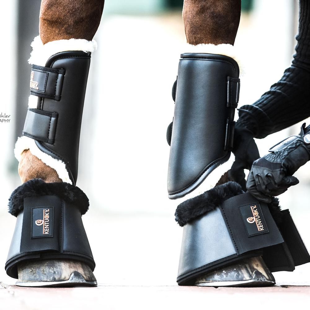 Brushing Boots Leather Front | Kentucky Horsewear | Comfort — Image 5