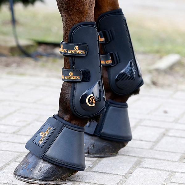 Leather Overreach Boots | Kentucky Horsewear | — Image 4