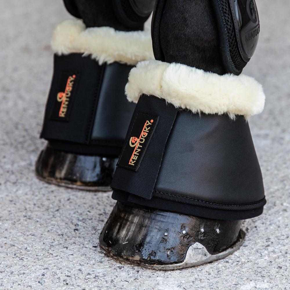 Sheepskin Leather Overreach Boots | Kentucky Horsewear | — Image 16