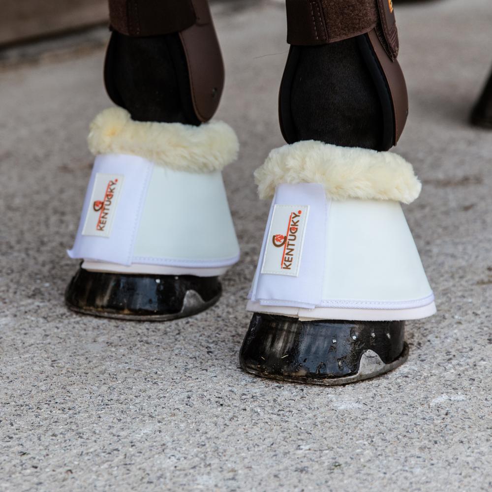 Sheepskin Leather Overreach Boots | Kentucky Horsewear | — Image 15