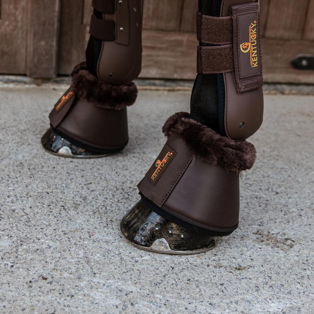 Sheepskin Leather Overreach Boots | Kentucky Horsewear | — Image 12