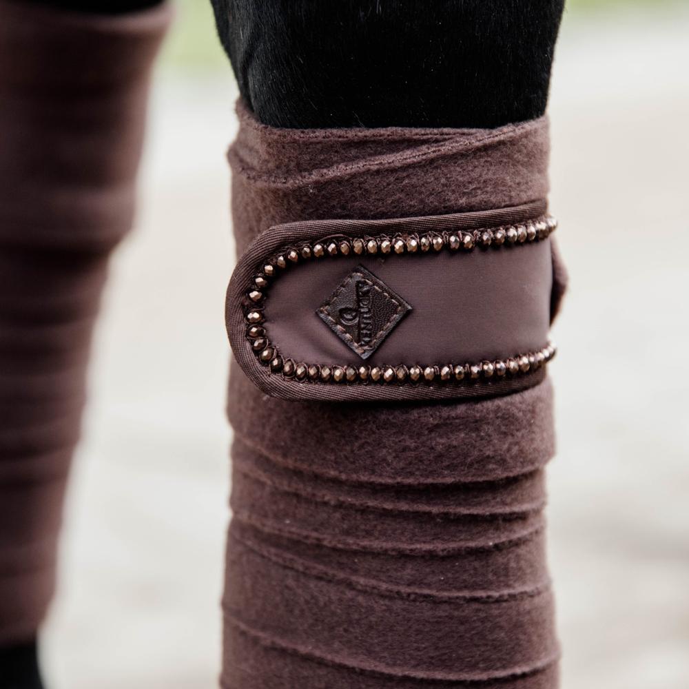 Polar Fleece Bandages Pearls | Kentucky Horsewear | Soft — Image 2