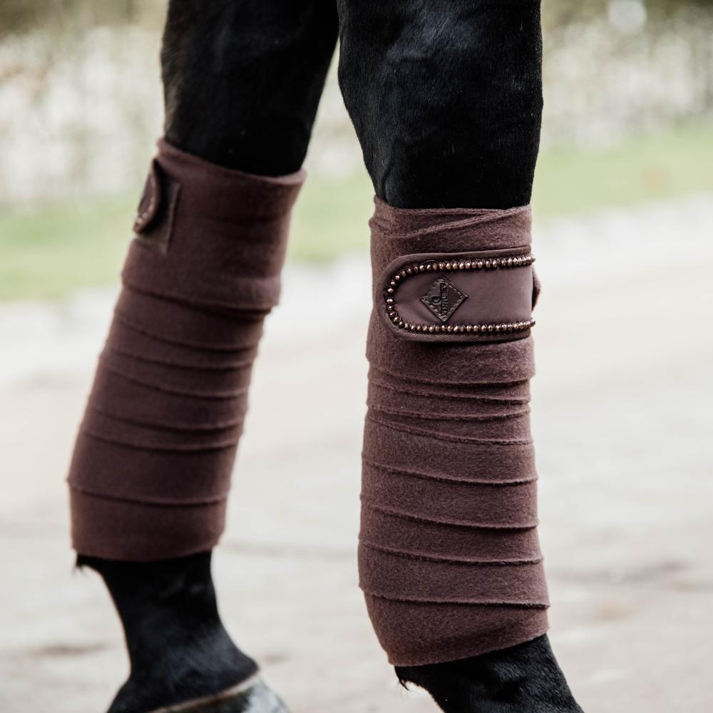 Polar Fleece Bandages Pearls | Kentucky Horsewear | Soft — Image 3