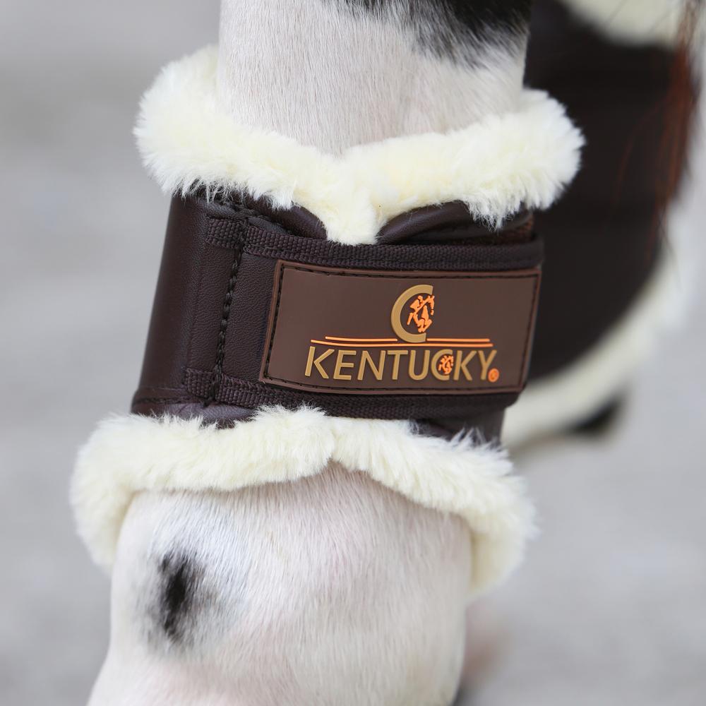 Brushing Boots Leather Hind Short | Kentucky Horsewear | Comfort — Image 4