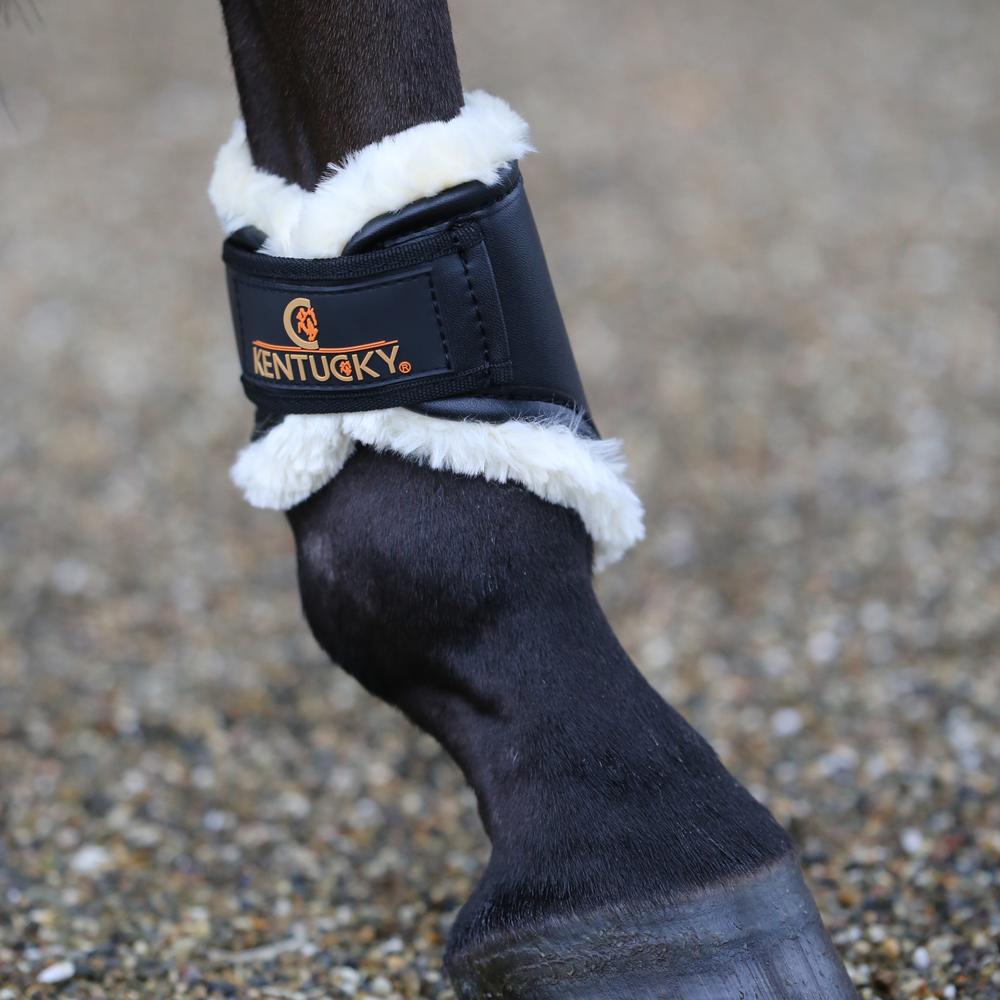 Brushing Boots Leather Hind Short | Kentucky Horsewear | Comfort — Image 7