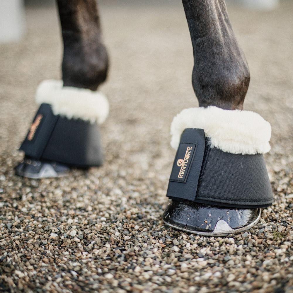 Sheepskin Overreach Boots Solimbra | Kentucky Horsewear | — Image 3
