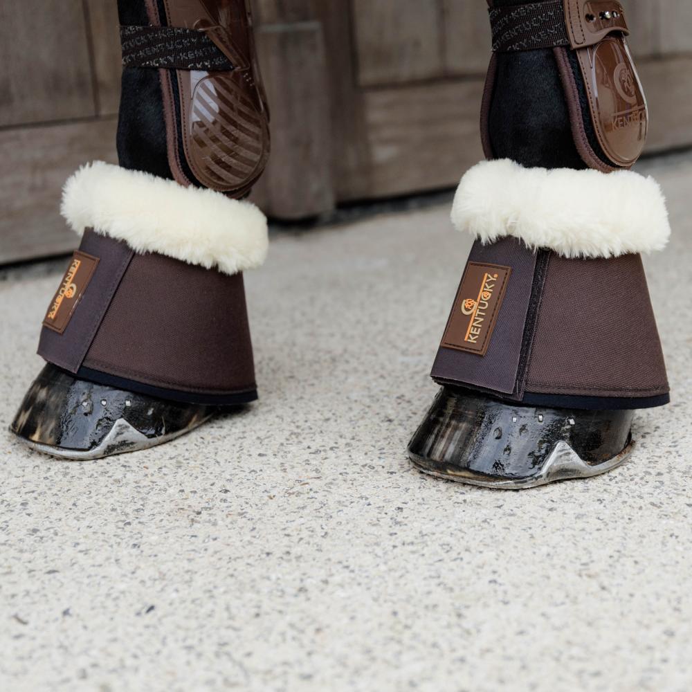 Sheepskin Overreach Boots Solimbra | Kentucky Horsewear | — Image 7