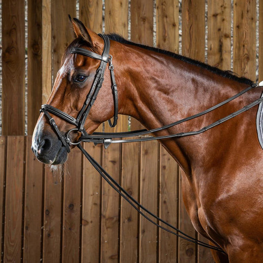 Full Leather Draw Reins 1/2" | Dy'on | premiumleather — Image 2