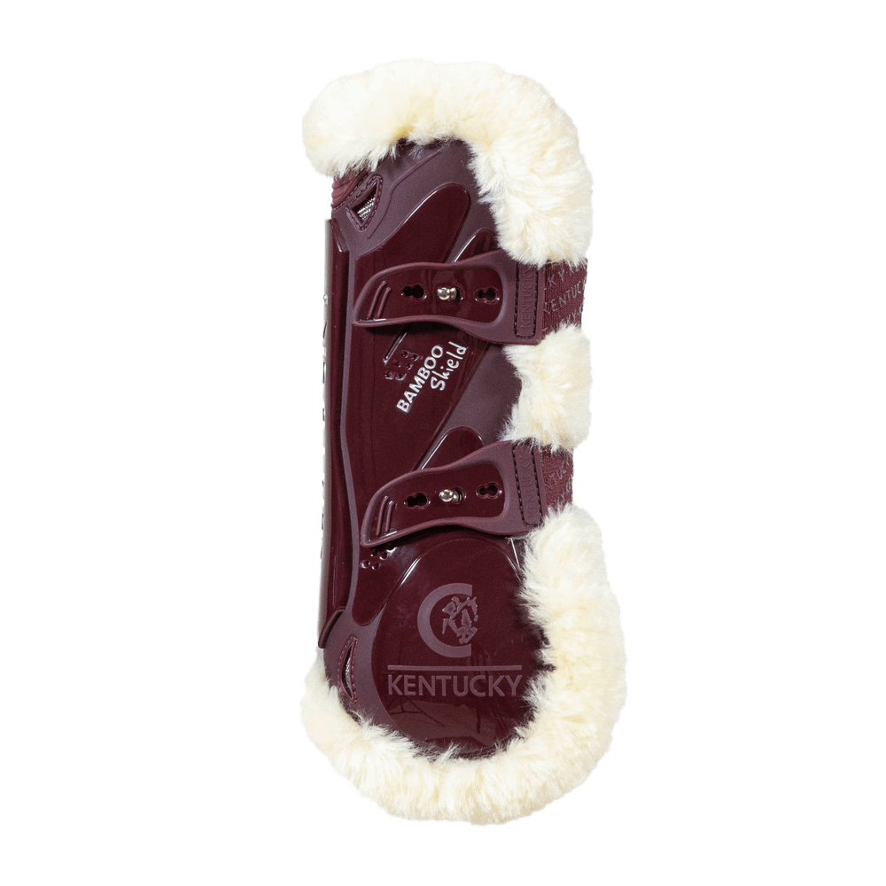 Vegan Sheepskin Tendon Boots Bamboo Elastic | Kentucky Horsewear | Eco-friendly — Image 6