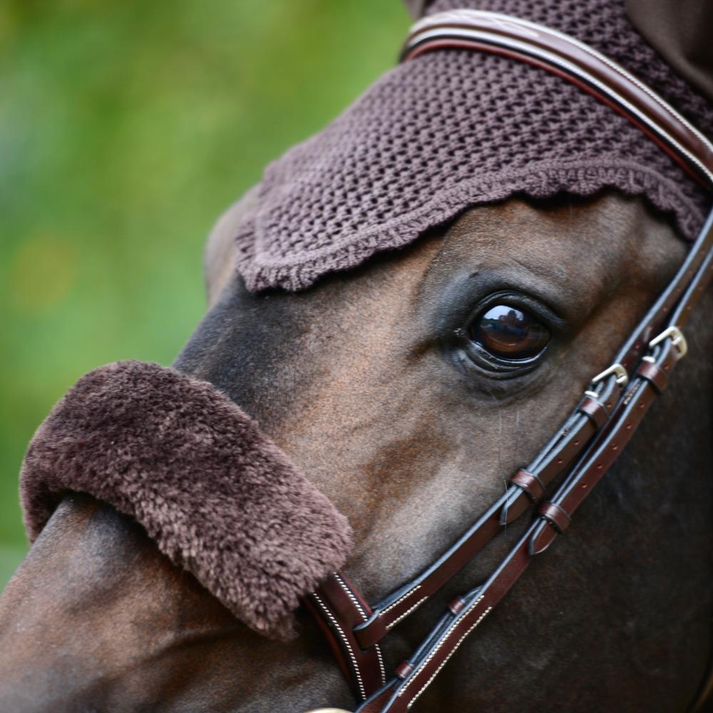 Sheepskin Noseband Cover | Kentucky Horsewear | Comfort — Image 5