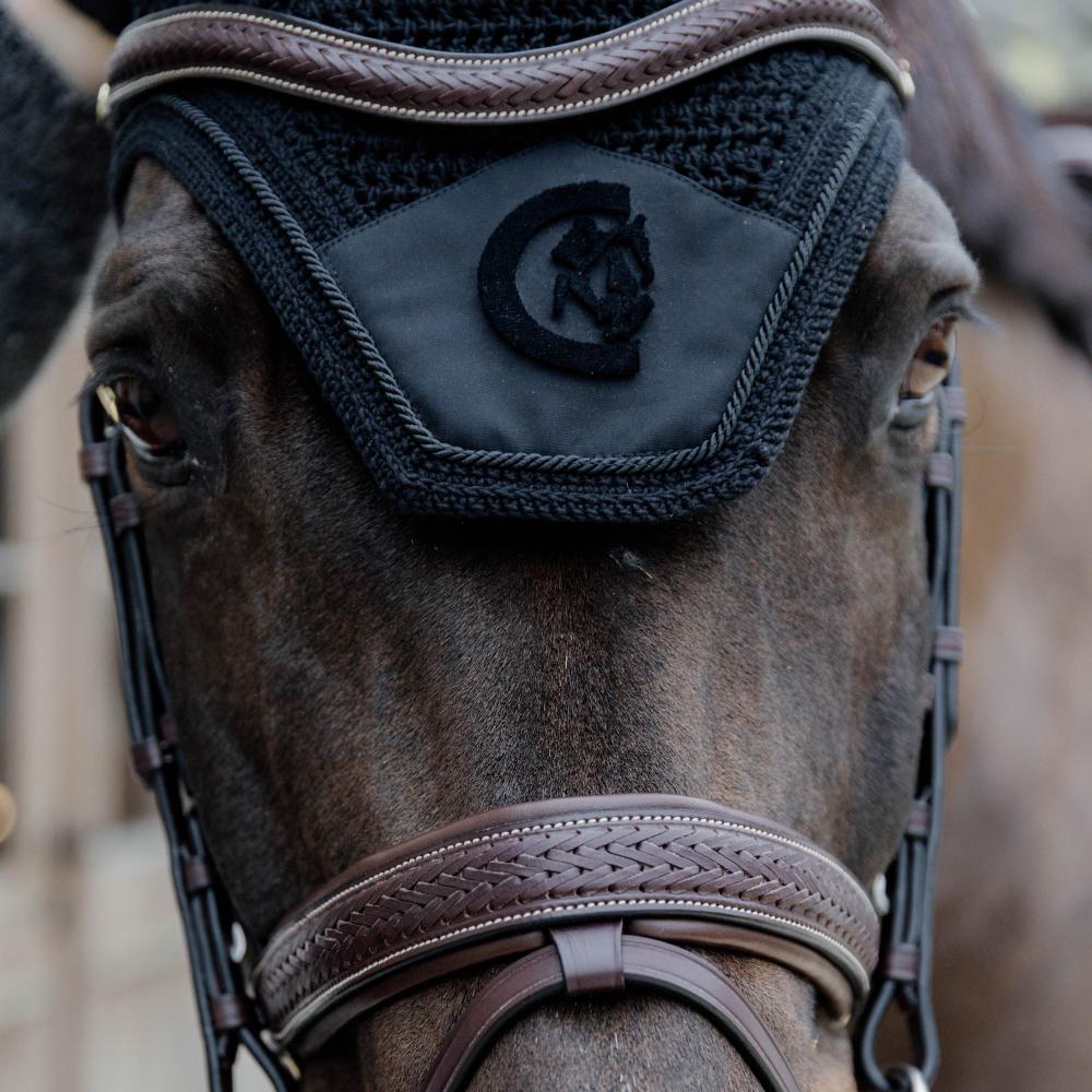Plaited Medium Noseband with Pull-back | Dy'on | — Image 4