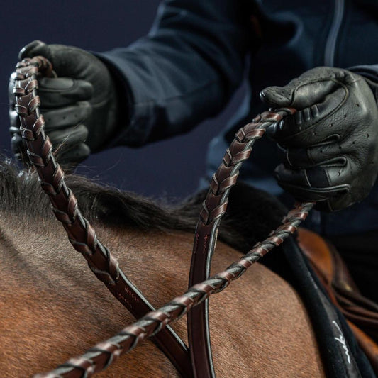 1/2" Laced Reins | Dy'on |