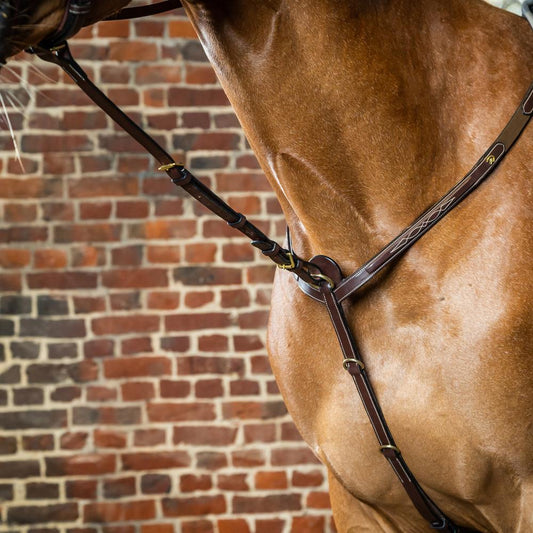 Standing Martingale Attachment | Dy'on | premium leather
