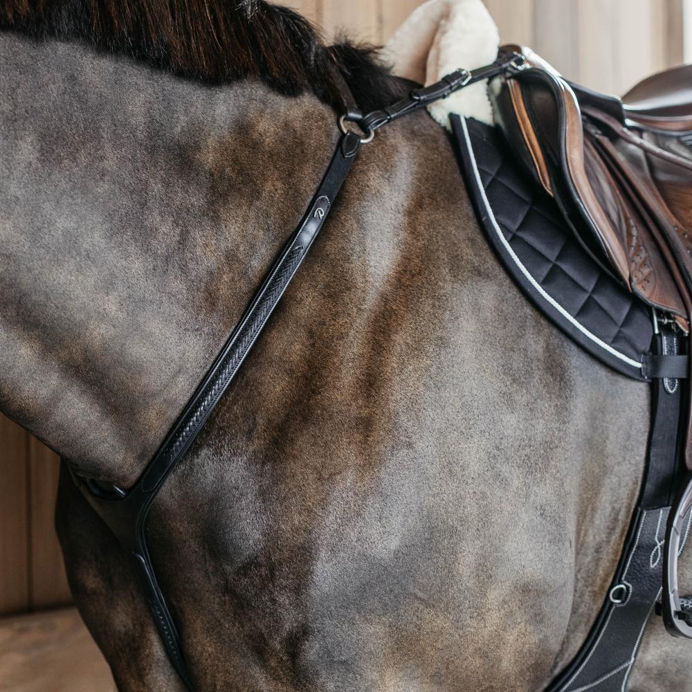 Plaited Bridge Breastplate | Dy'on | PremiumLeather — Image 2