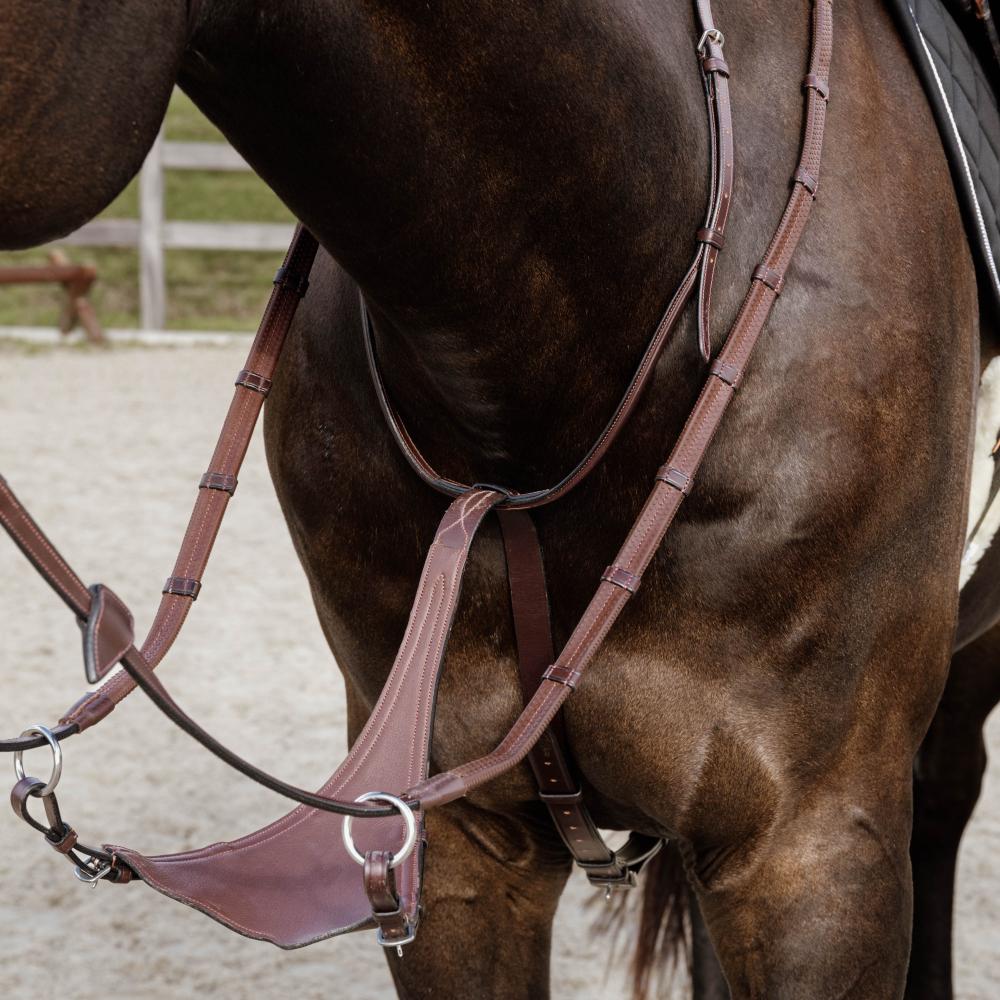Soft Leather Bib Martingale |  | premiumleather