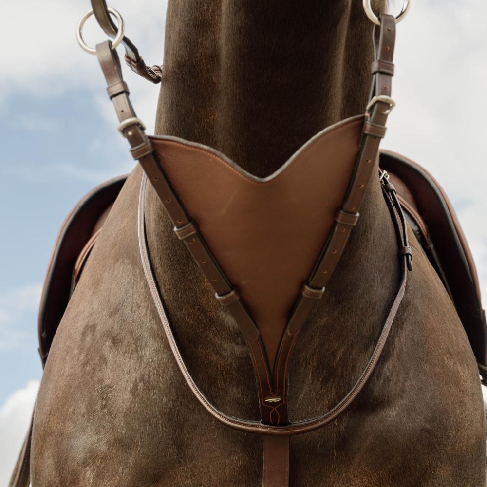Soft Leather Bib Martingale |  | premiumleather — Image 2