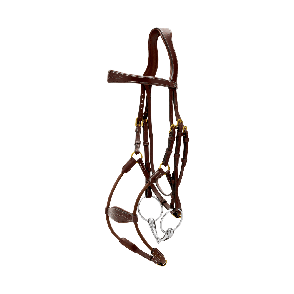 Elastic Hybrid Noseband Bridle DY |  | Durable — Image 5