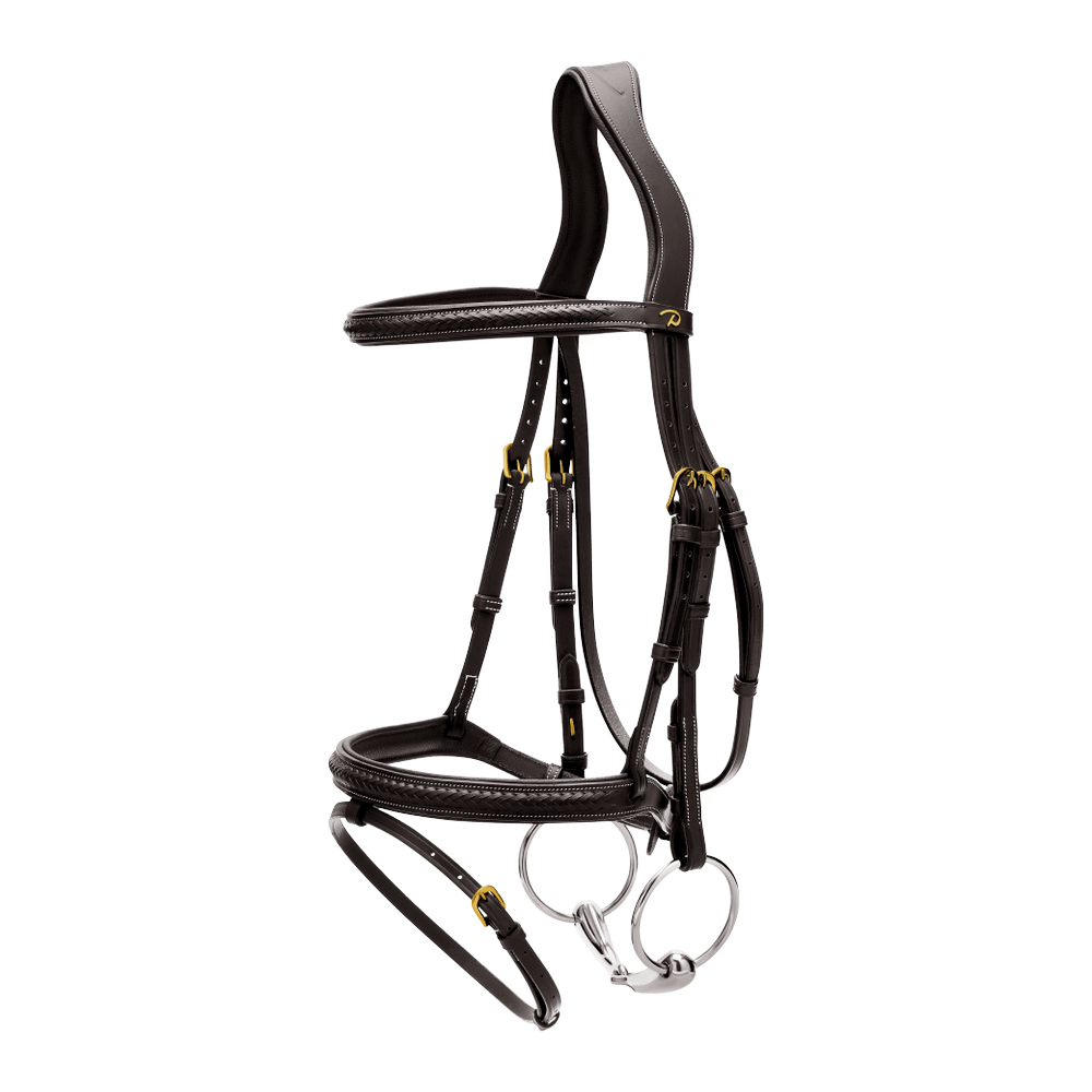 Plaited Flash Noseband Bridle DY | Dy'on | Comfort — Image 5