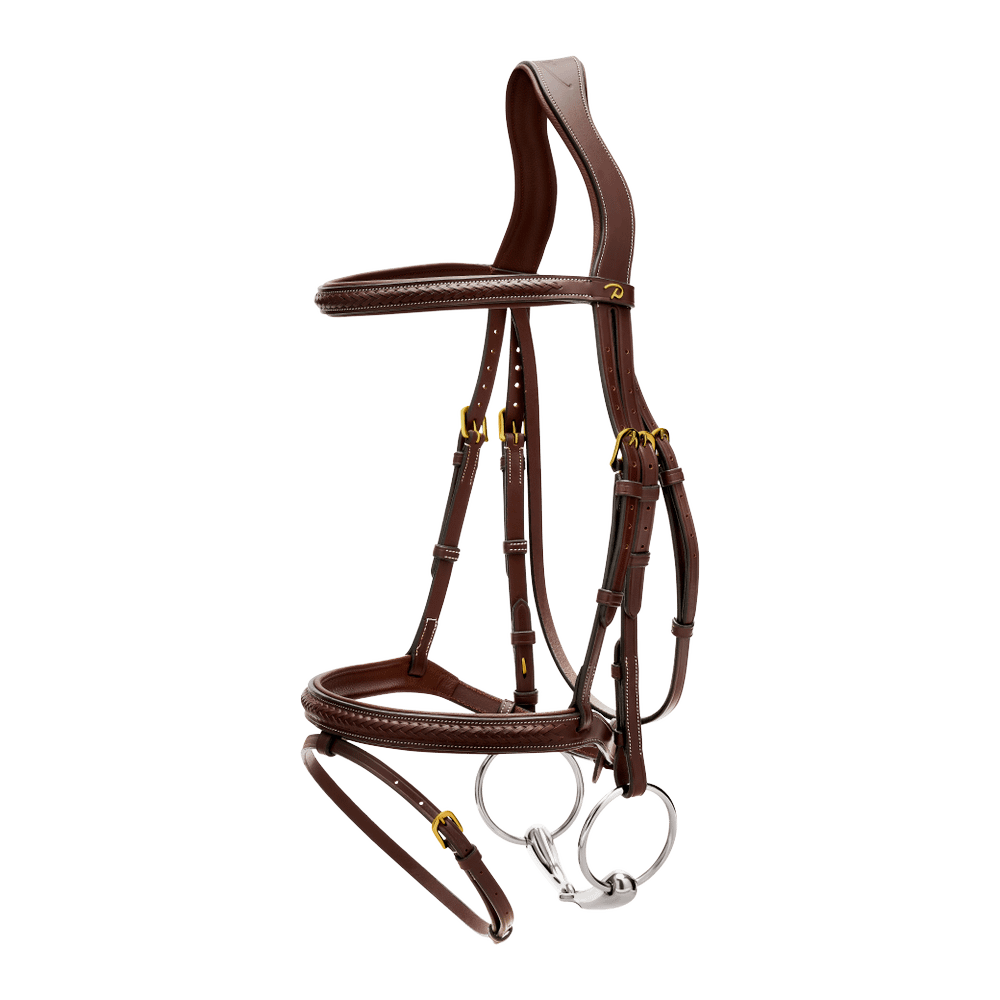 Plaited Flash Noseband Bridle DY | Dy'on | Comfort — Image 6