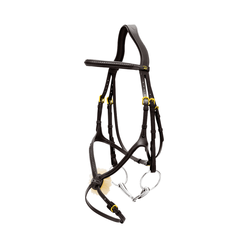 Plaited Figure 8 Noseband Bridle DY |  | elegance — Image 5
