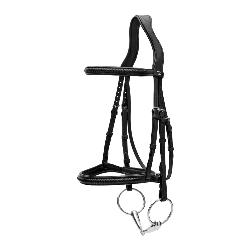 Plaited Noseband Bridle Without Flash NE | Dy'on | Durability