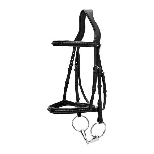 Plaited Noseband Bridle Without Flash NE | Dy'on | Durability