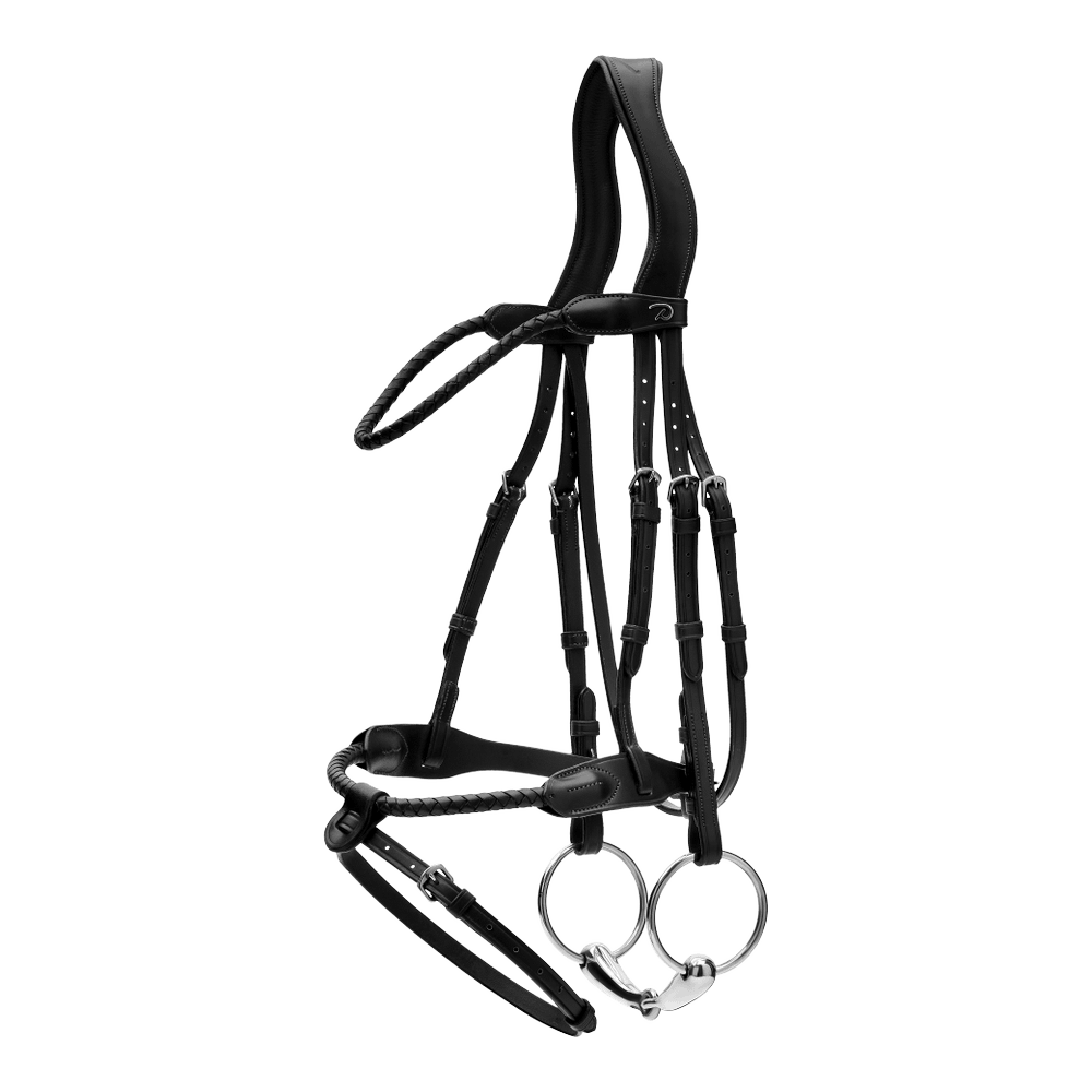 Braided Noseband Bridle with Removable Flash NE | Dy'on | Durability — Image 7