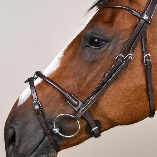 Round Leather Bridle WO | Dy'on | Comfort — Image 2