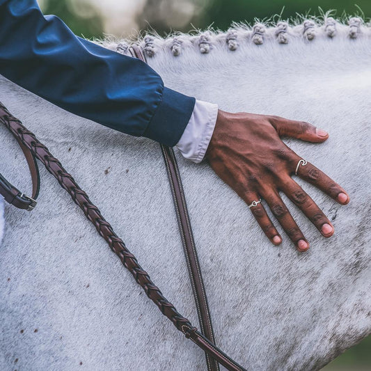 5/8" Laced Reins | Dy'on |